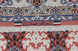 Isfahan Персийски връзван килим 242x160 - Снимка 13