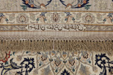 Isfahan Персийски връзван килим 195x194 - Снимка 12