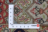 Tabriz Персийски връзван килим 206x200 - Снимка 4