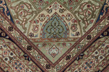 Tabriz Персийски връзван килим 206x200 - Снимка 9