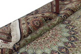 Tabriz Персийски връзван килим 206x200 - Снимка 12