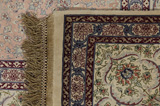 Isfahan Персийски връзван килим 267x250 - Снимка 12