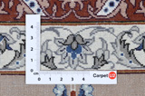 Isfahan Персийски връзван килим 237x152 - Снимка 4