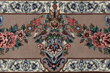 Isfahan Персийски връзван килим 237x152 - Снимка 8