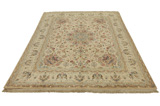 Isfahan Персийски връзван килим 250x195 - Снимка 3