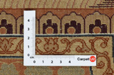 Isfahan Персийски връзван килим 237x155 - Снимка 4