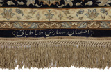 Isfahan Персийски връзван килим 212x169 - Снимка 6