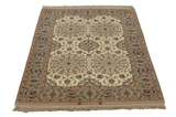 Isfahan Персийски връзван килим 164x108 - Снимка 3