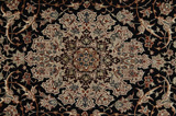 Isfahan Персийски връзван килим 215x142 - Снимка 8