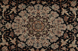 Isfahan Персийски връзван килим 215x142 - Снимка 8