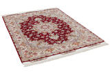 Tabriz Персийски връзван килим 198x150 - Снимка 1