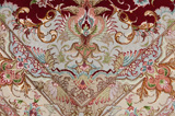 Tabriz Персийски връзван килим 198x150 - Снимка 10