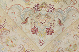Tabriz Персийски връзван килим 205x153 - Снимка 5