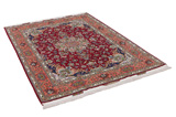 Tabriz Персийски връзван килим 211x152 - Снимка 1