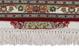 Tabriz Персийски връзван килим 211x152 - Снимка 6