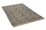 Isfahan Персийски връзван килим 197x128 - Снимка 1