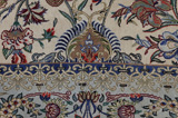 Isfahan Персийски връзван килим 197x128 - Снимка 7