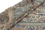 Isfahan Персийски връзван килим 197x128 - Снимка 13