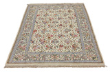 Isfahan Персийски връзван килим 203x130 - Снимка 3