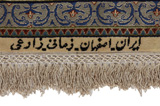 Isfahan Персийски връзван килим 203x130 - Снимка 6