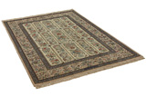 Isfahan Персийски връзван килим 212x143 - Снимка 1