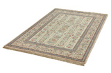 Isfahan Персийски връзван килим 212x143 - Снимка 2