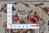 Isfahan Персийски връзван килим 203x145 - Снимка 4