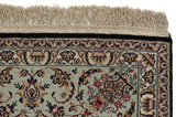 Isfahan Персийски връзван килим 203x145 - Снимка 5