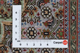 Tabriz Персийски връзван килим 205x152 - Снимка 4