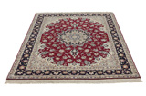 Tabriz Персийски връзван килим 201x155 - Снимка 3