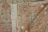 Tabriz Персийски връзван килим 195x150 - Снимка 11