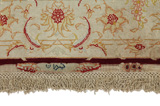 Tabriz Персийски връзван килим 204x154 - Снимка 6