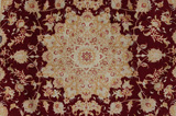 Tabriz Персийски връзван килим 204x154 - Снимка 8