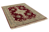 Tabriz Персийски връзван килим 208x150 - Снимка 1