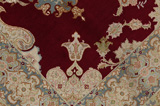 Tabriz Персийски връзван килим 208x150 - Снимка 10