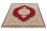 Tabriz Персийски връзван килим 201x153 - Снимка 3