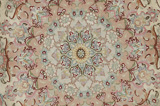 Tabriz Персийски връзван килим 207x153 - Снимка 7