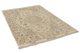 Tabriz Персийски връзван килим 215x150 - Снимка 1