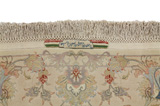 Tabriz Персийски връзван килим 215x150 - Снимка 6