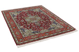 Tabriz Персийски връзван килим 210x150 - Снимка 1