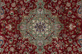 Tabriz Персийски връзван килим 208x153 - Снимка 9