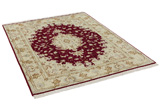 Tabriz Персийски връзван килим 201x150 - Снимка 1