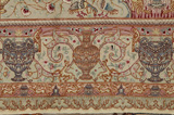 Tabriz Персийски връзван килим 206x150 - Снимка 7