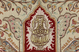 Tabriz Персийски връзван килим 206x150 - Снимка 11