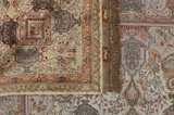 Tabriz Персийски връзван килим 206x150 - Снимка 14