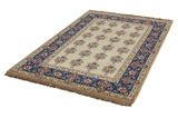 Isfahan Персийски връзван килим 214x140 - Снимка 2