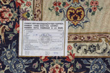 Isfahan Персийски връзван килим 214x140 - Снимка 9