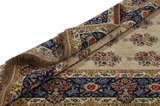 Isfahan Персийски връзван килим 214x140 - Снимка 11