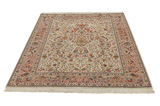 Tabriz Персийски връзван килим 206x153 - Снимка 3