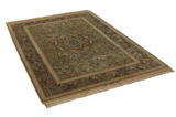 Isfahan Персийски връзван килим 222x148 - Снимка 1